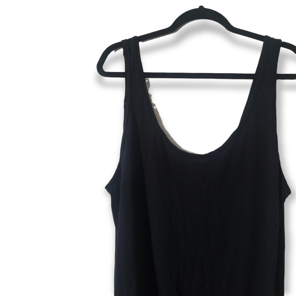 Free People Black Sydney Bodysuit Tank Lace Large - Picture 12 of 15